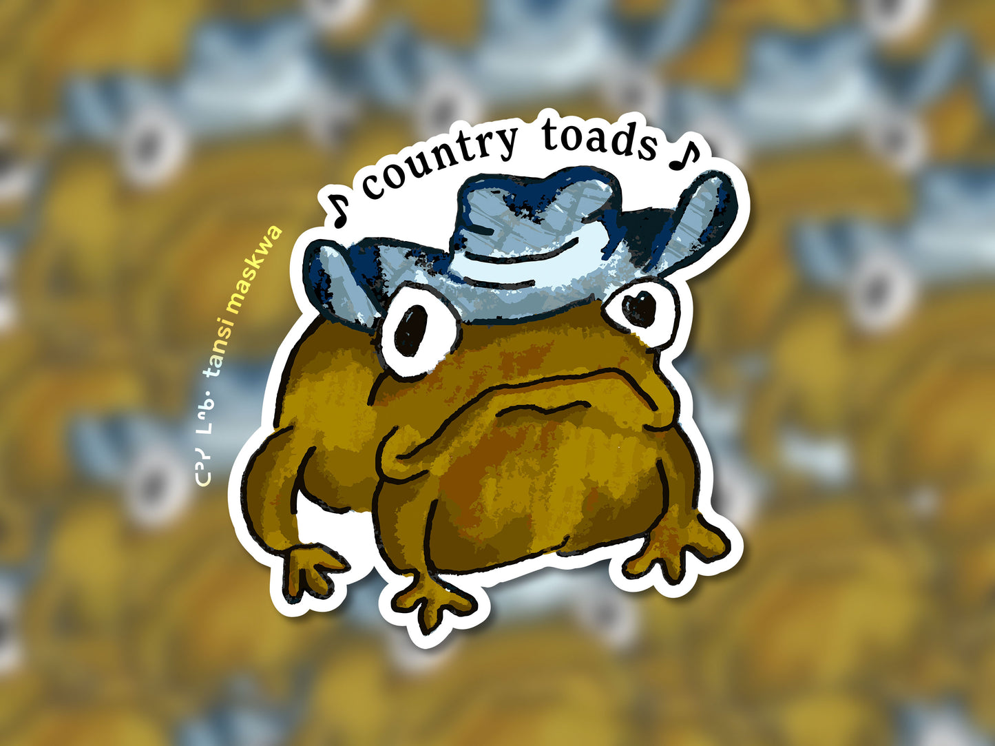 Sticker - Country Toads