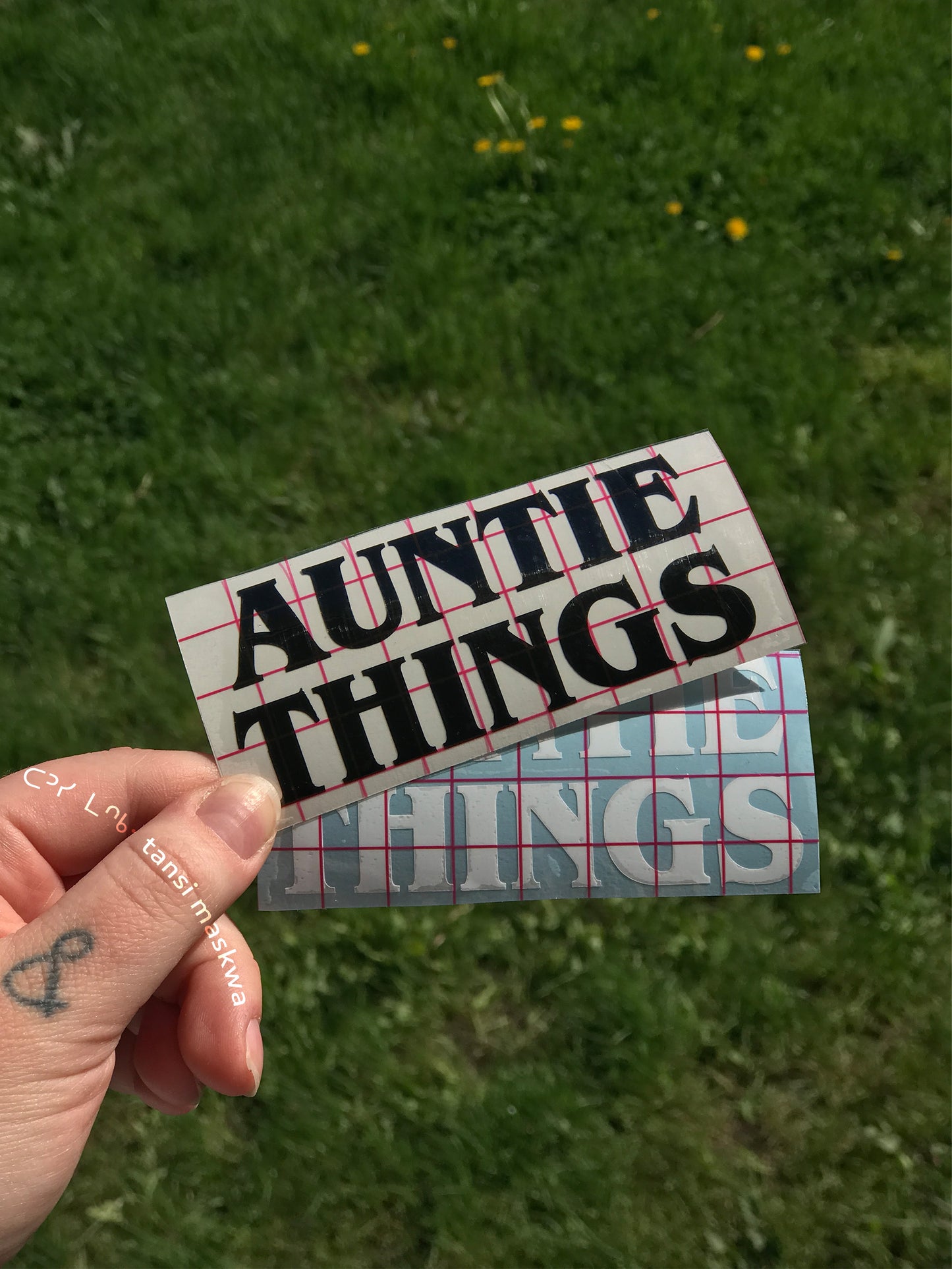 Auntie Things · Sticker