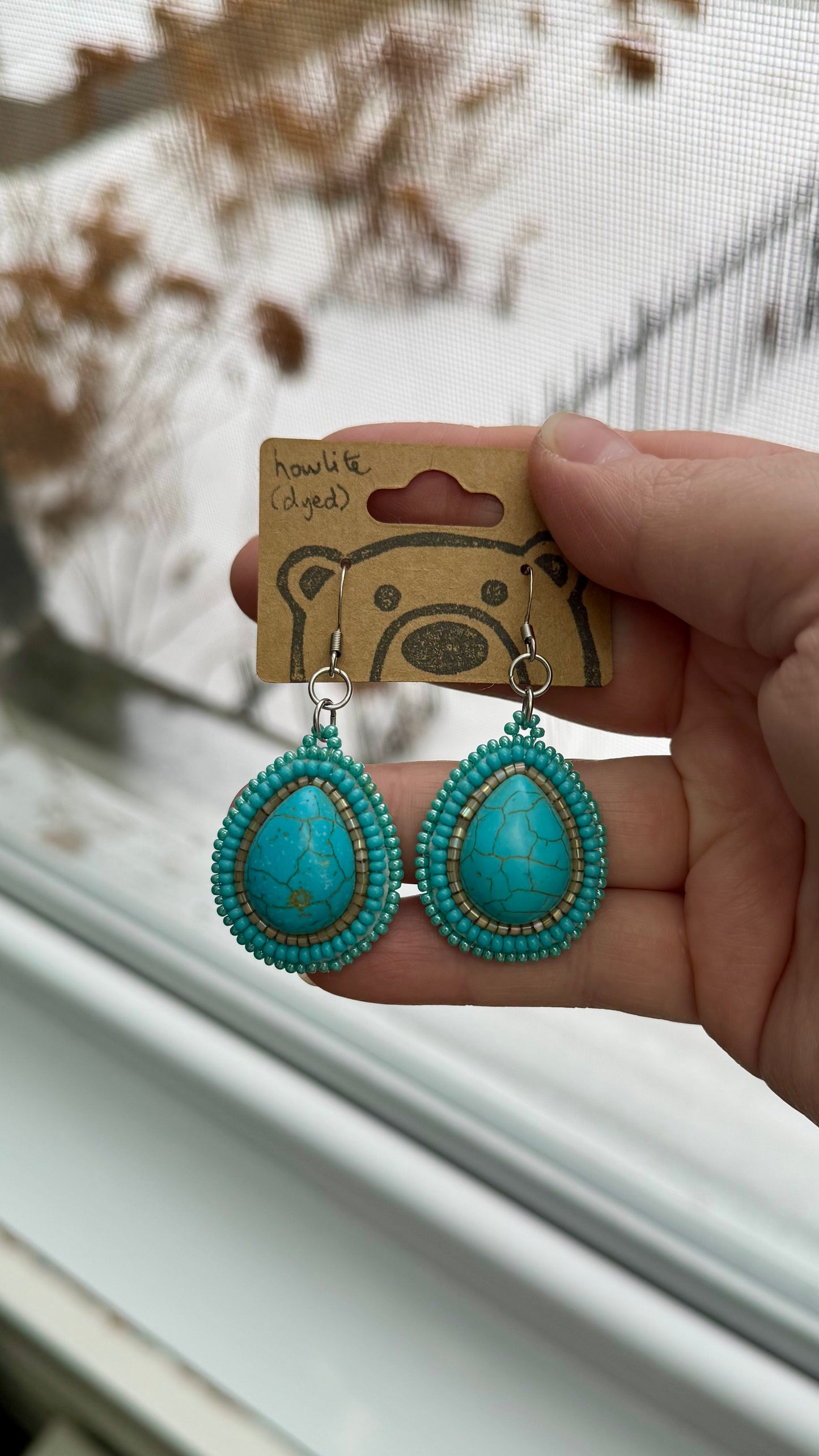Bougie on a Budget Beaded Earrings