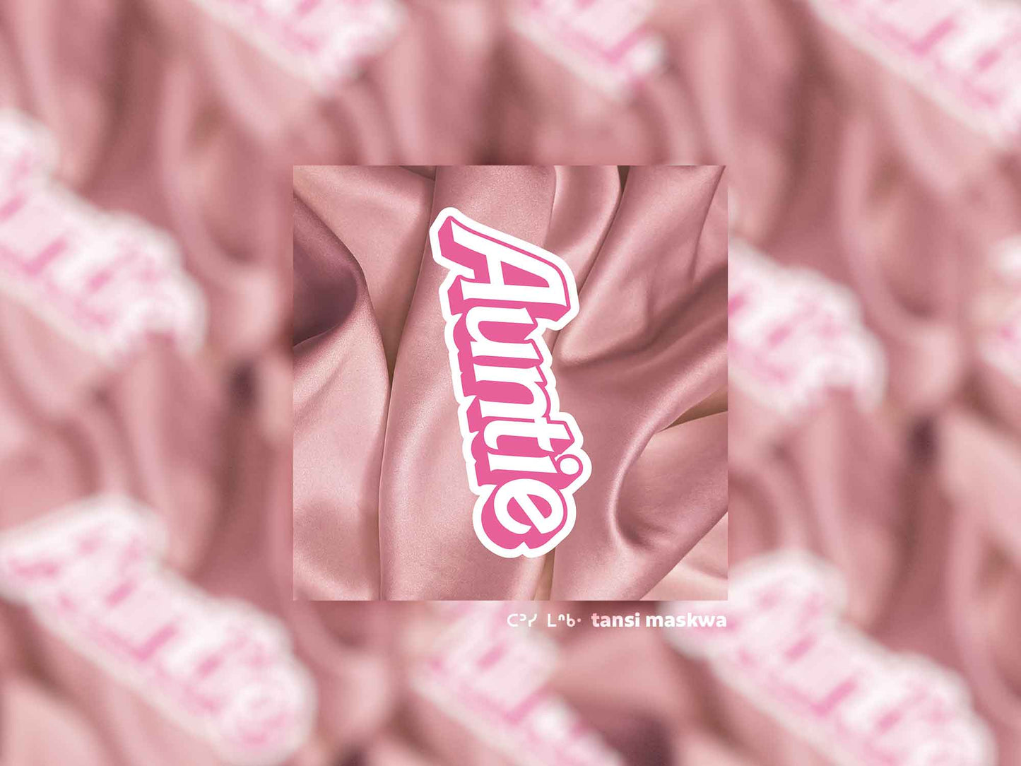 Auntie Barbie · Lighter Sticker