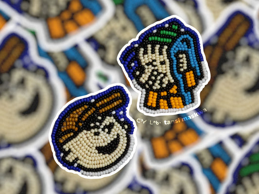 Charlie Brown Christmas · Mini Beadwork Stickers