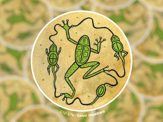 Frog Phases · Sticker