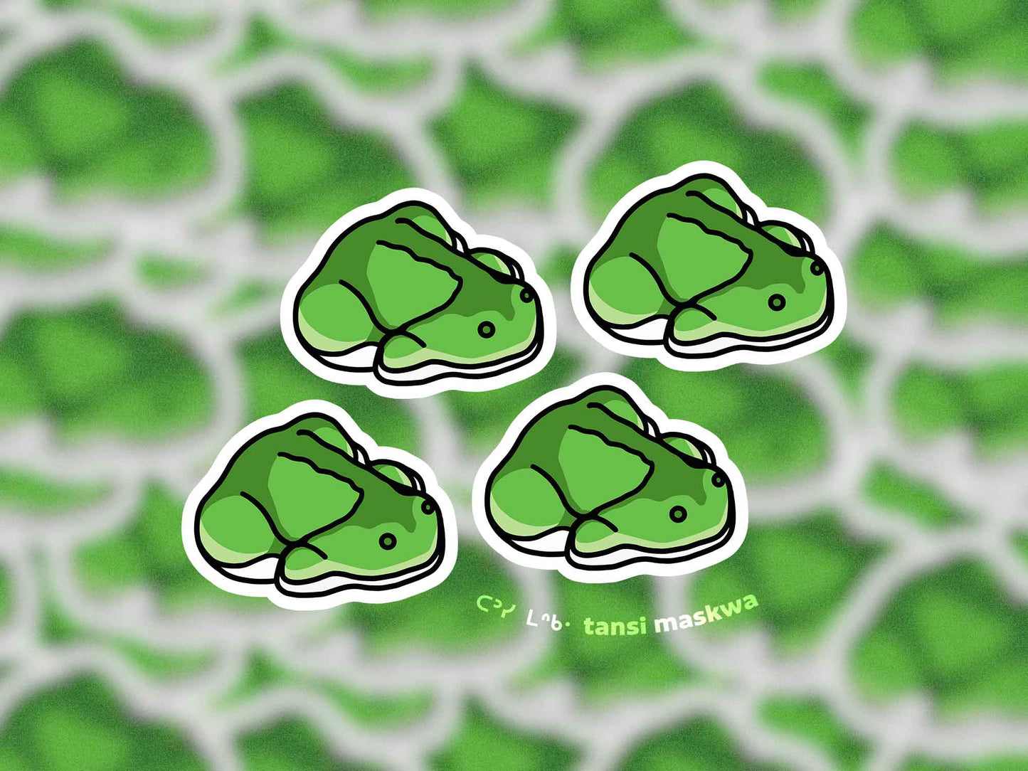 Gummy Frogs · Mini Stickers