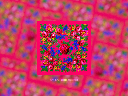 Kokom Scarf · Lighter Sticker