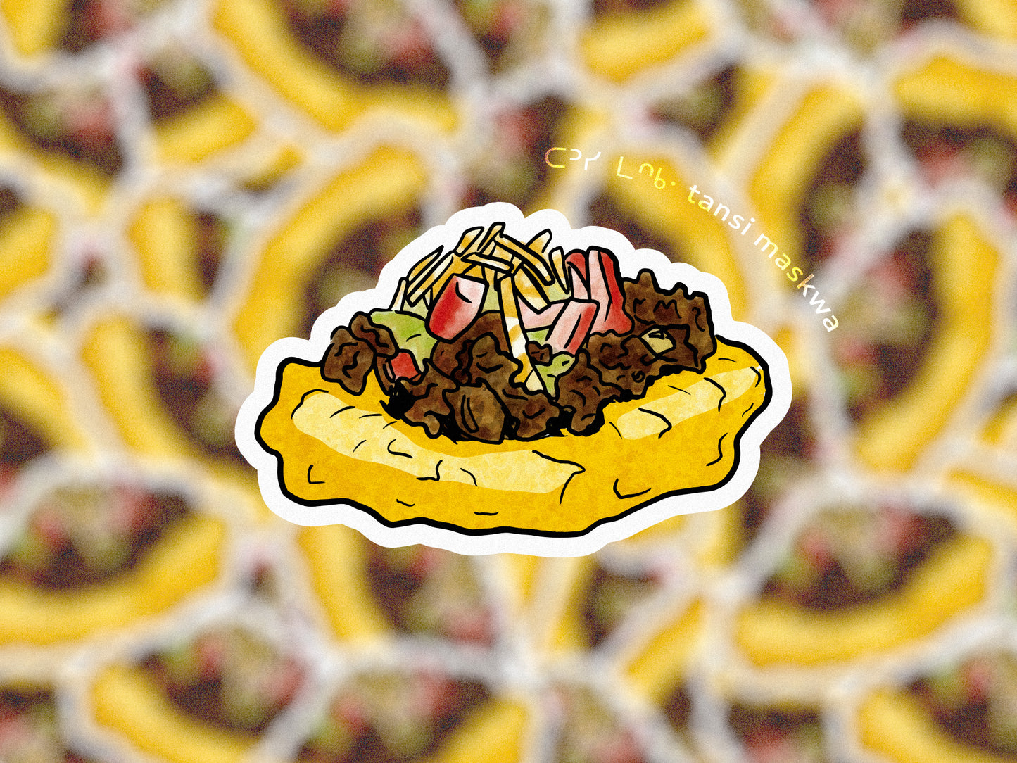 NDN Taco · Sticker