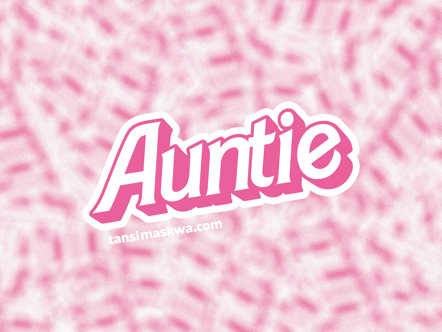 Auntie Barbie · Sticker