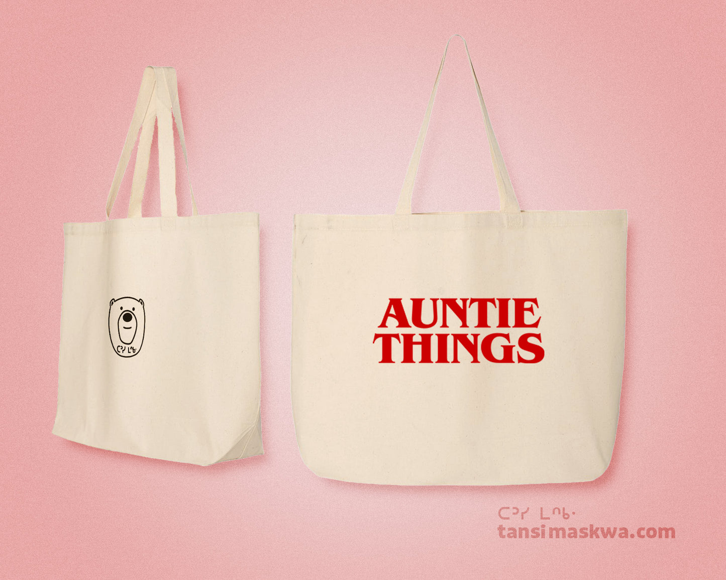 Auntie Things Tote Bag