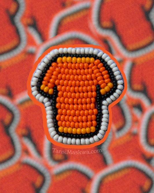 Orange Shirt ∙ Beadwork Sticker