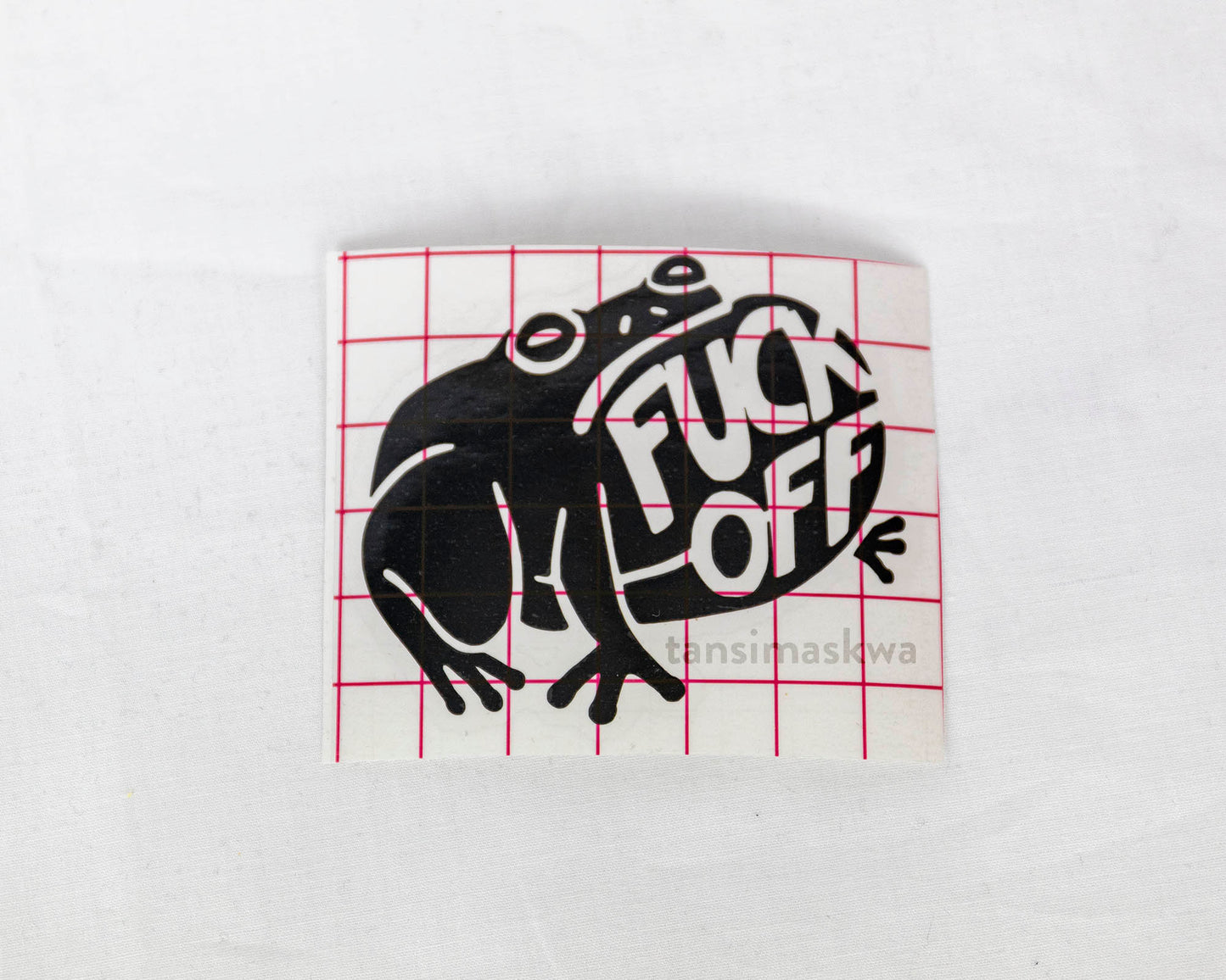 Fuck Off Frog · Sticker