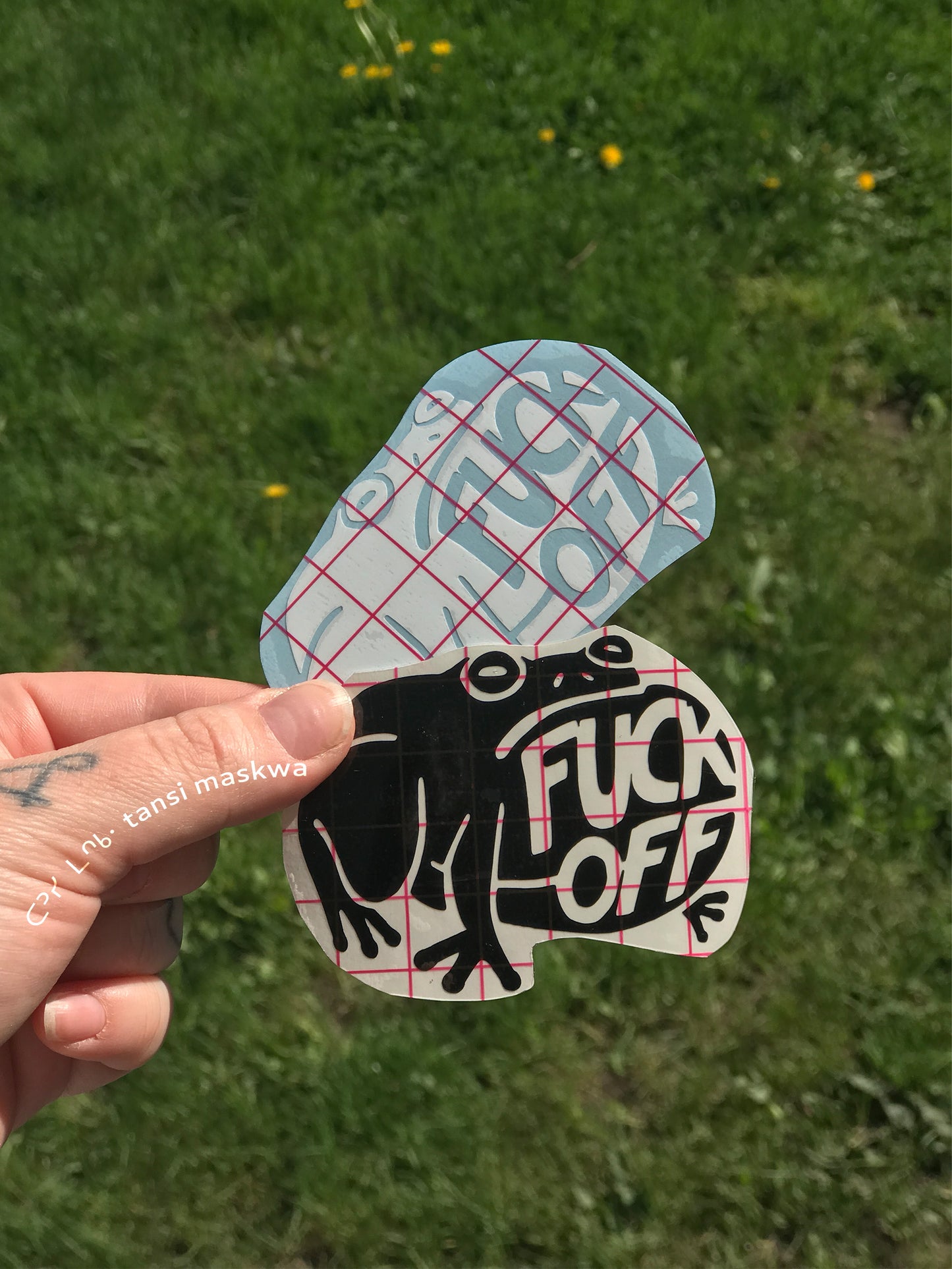 Fuck Off Frog · Sticker