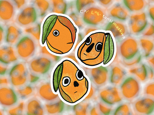 Mango Faces · Mini Stickers